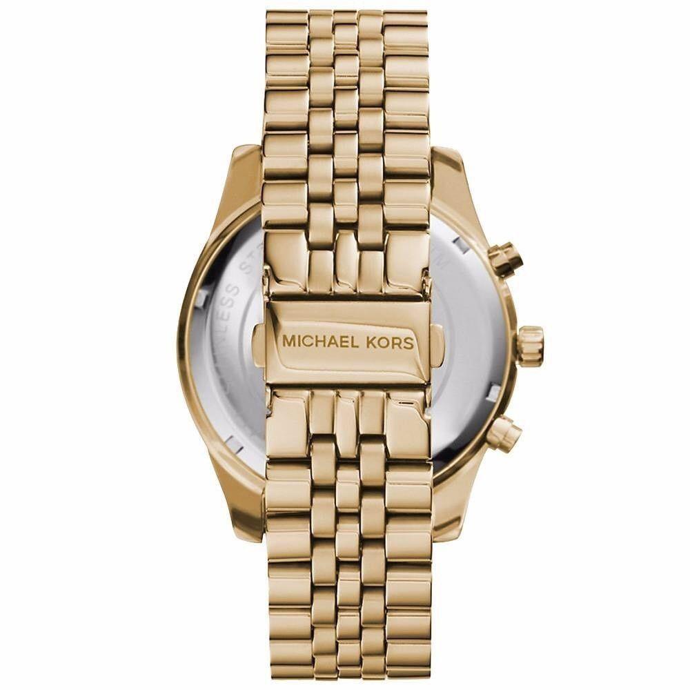 Michael Kors MK8446 Lexington Gold Stainless Steel Men's Watch Michael Kors MK8446 Lexington Gold Stainless Steel Men's Watch